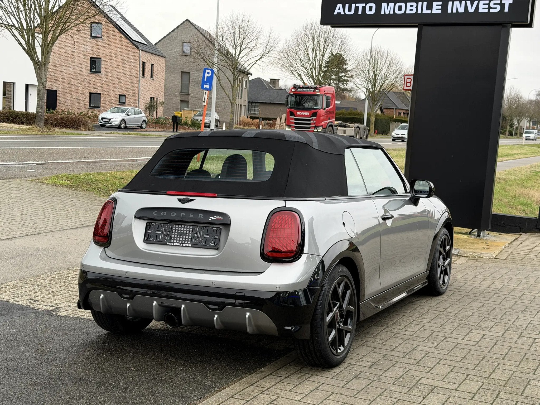 MINI John Cooper Works Cabrio 2.0A John Cooper Works XL PACK, Cuir, Argent ou Gris, Achat, Cabriolet