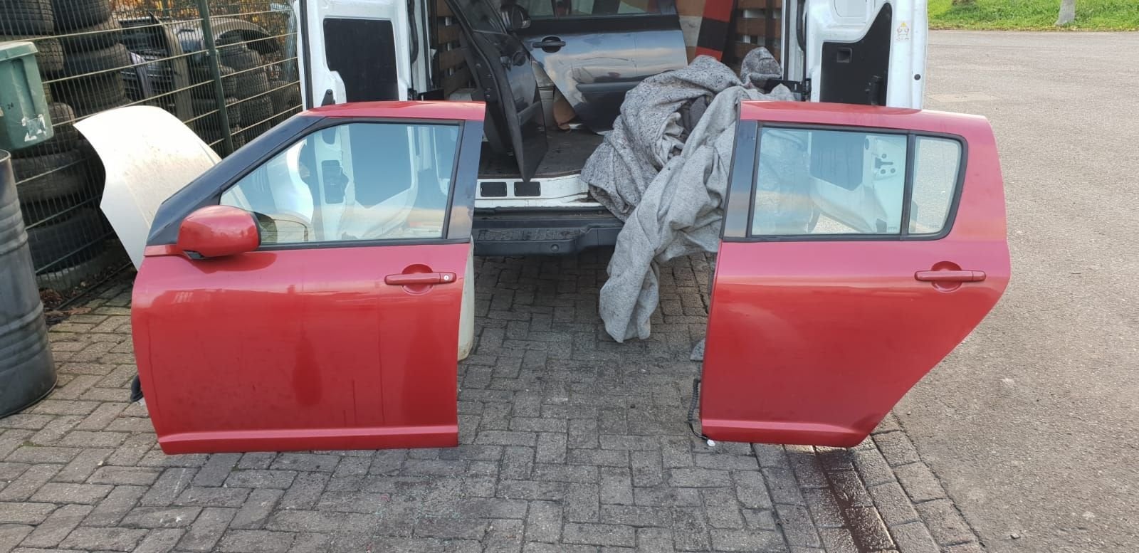 SUZUKI SWIFT PORTIEREN LV+LA BJ 2007, Gebruikt, -, Deur, -