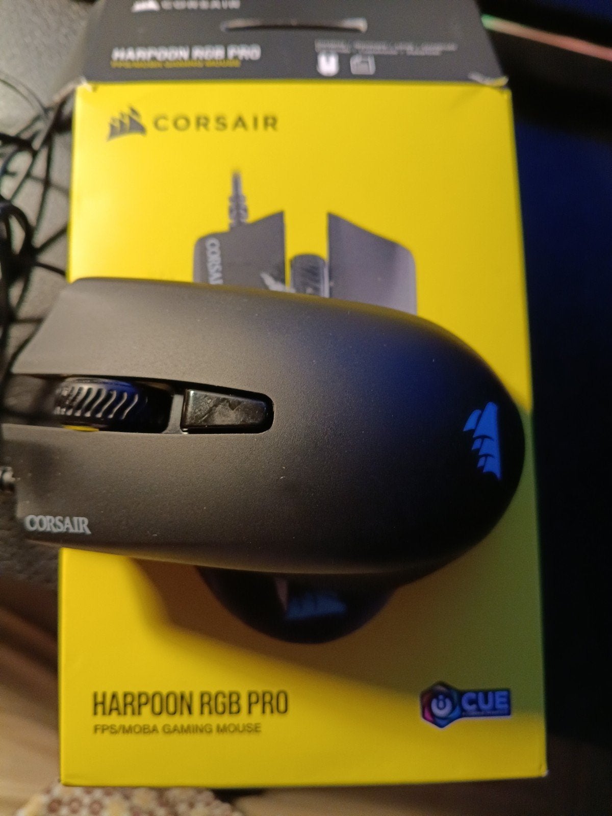 Corsair Harpoon RGB Pro, Enlèvement ou Envoi, Droitier, Souris, Corsair