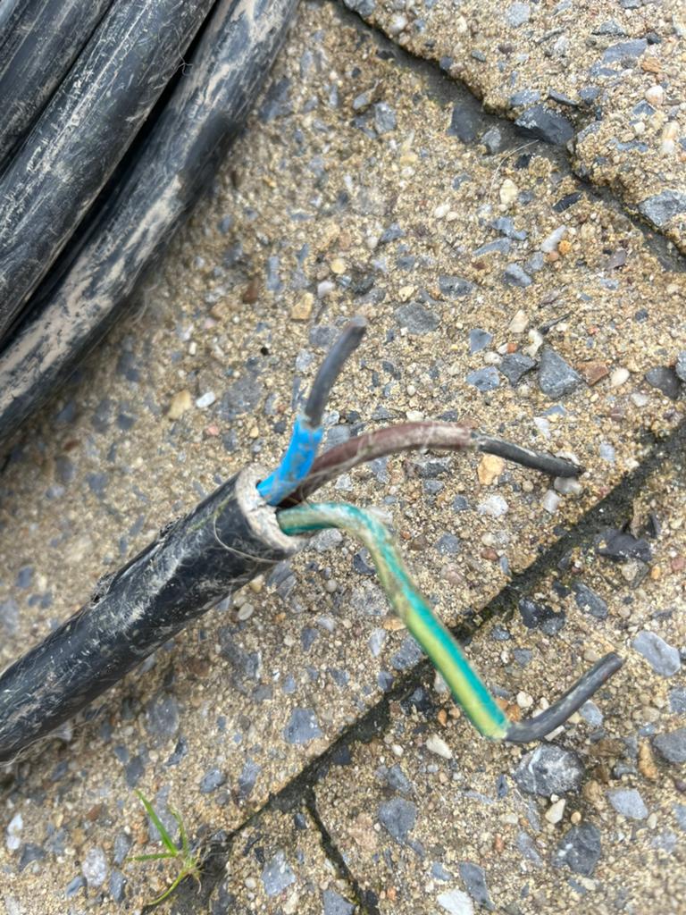 Grondkabel EXVB3G6., Doe-het-zelf en Bouw, Ophalen, Zo goed als nieuw