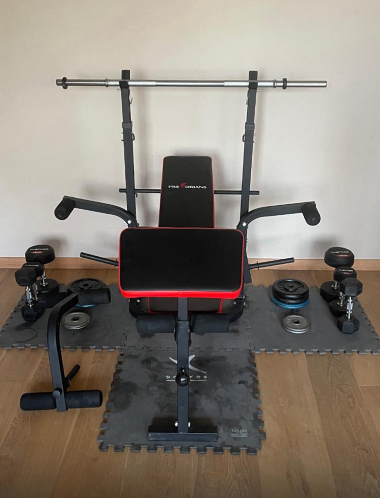 thuisgym, Sport en Fitness, Fitnessmaterialen, Ophalen, Zo goed als nieuw