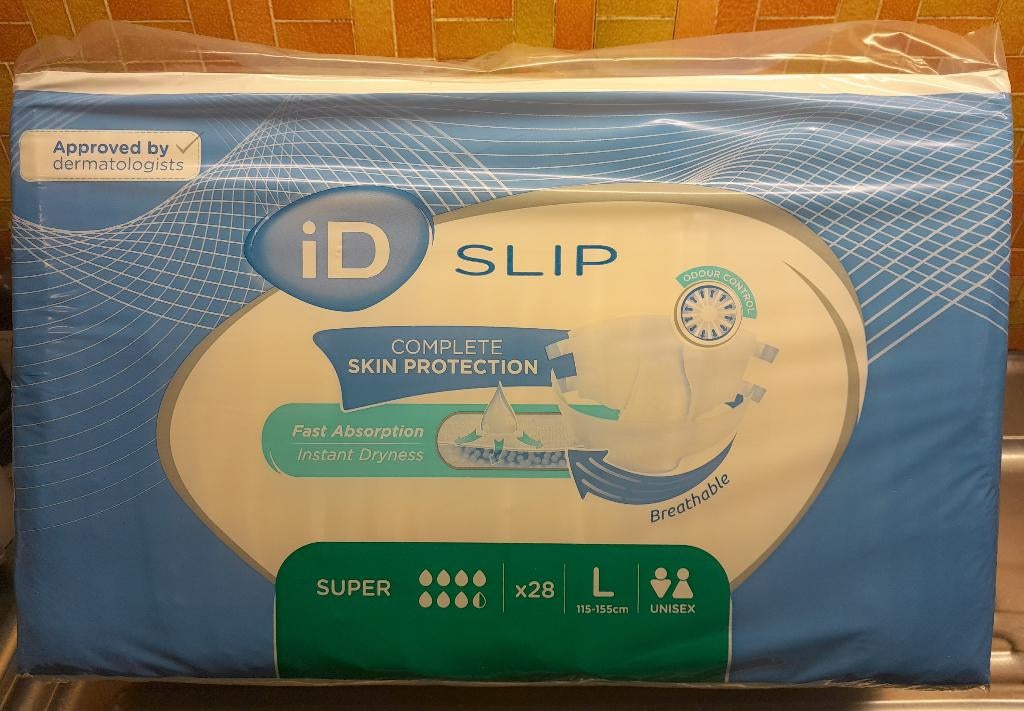 incontinentie materiaal luiers volwassenen - ID SLIP SUPER L, Ophalen, Nieuw
