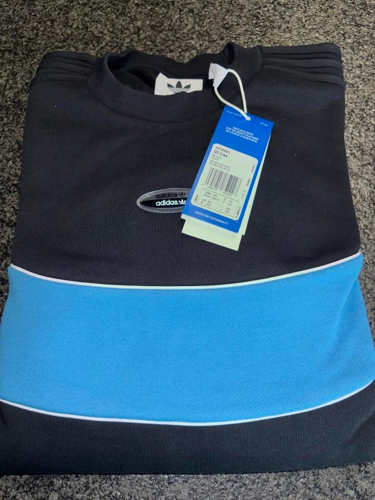 Trui adidas, maat S, nieuw met label! Nieuw 75€, Ophalen of Verzenden, Nieuw, Maat 46 (S) of kleiner, Zwart
