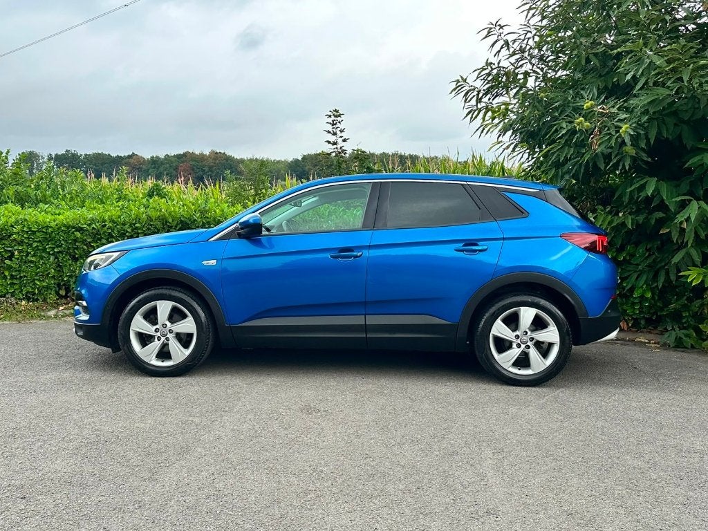 Opel Grandland X 1.5 Diesel (2019) Verwarmde/geventileerde, Auto's, Opel, Monovolume, Euro 6, 4 cilinders, Blauw