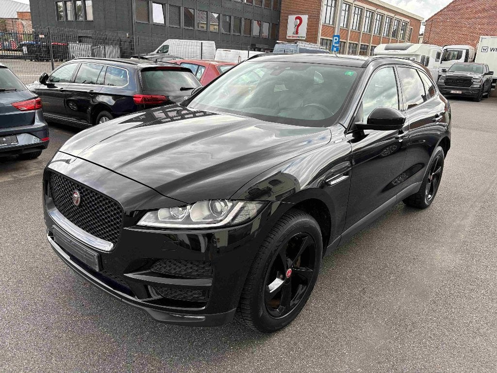 JAGUAR F-PACE 4x4 export, Autos, Jaguar, Cuir, Achat, Euro 6, Noir