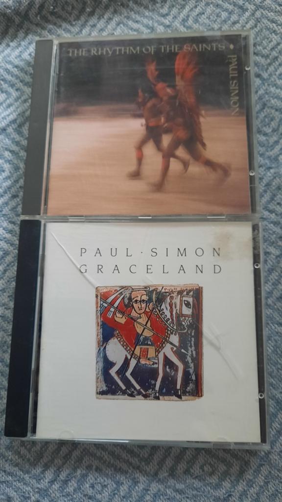 2cds PAUL SIMON Graceland & The Rhythm of the Saints, Ophalen of Verzenden, 1980 - 1989, Zo goed als nieuw