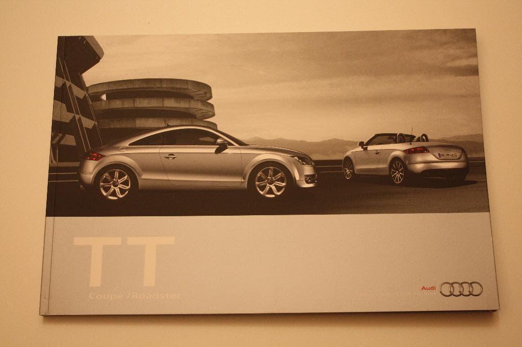 Audi TT Coupé/roadster brochure 2009, Livres, Enlèvement ou Envoi, Neuf, Audi