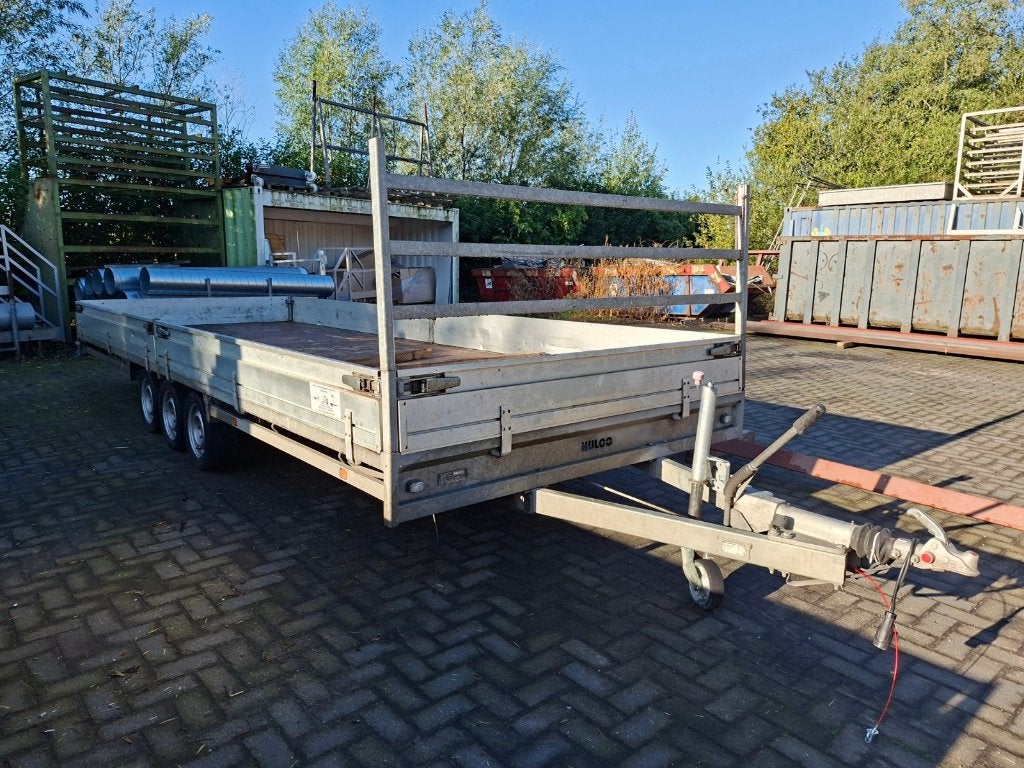 Geremde 3-assige aanhangwagen 6m 3.5ton, Ophalen, Gebruikt