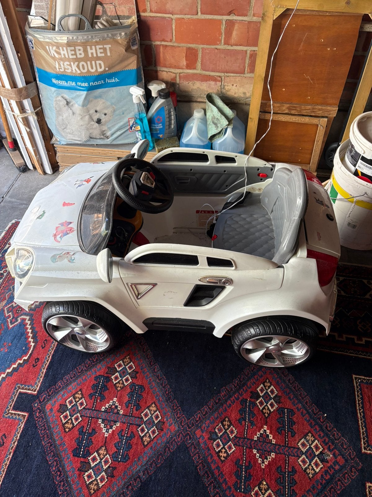 Kinder auto, Kinderen en Baby's, Ophalen, Zo goed als nieuw