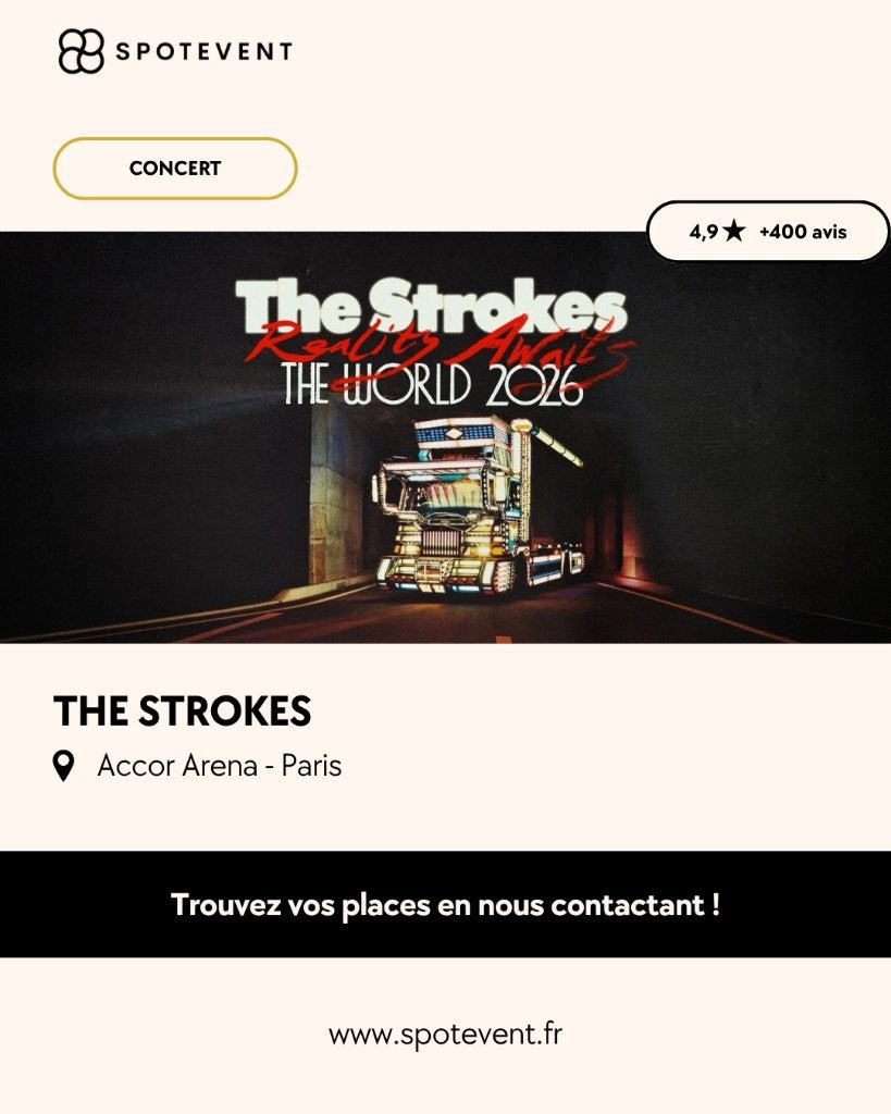 The Strokes - Concert, Tickets & Billets