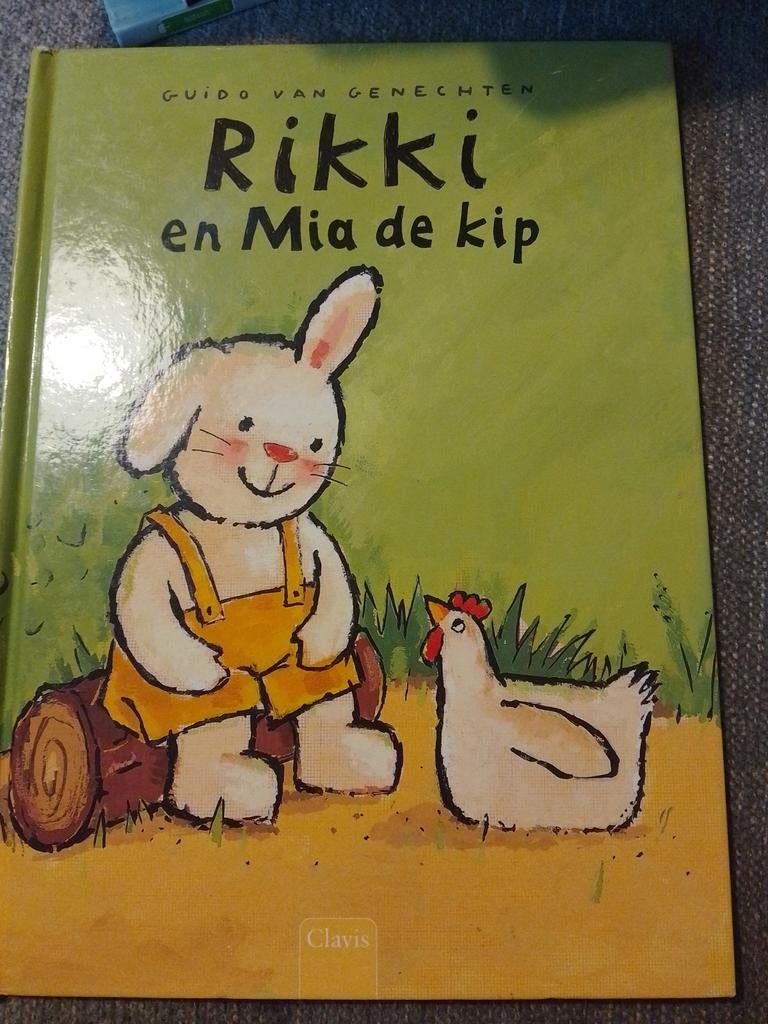 Guido Van Genechten - Rikki en Mia de kip, Ophalen of Verzenden, Guido Van Genechten, Prentenboek