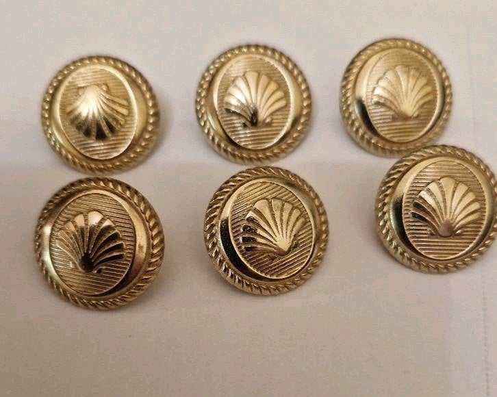 Lot de 6 boutons, Ophalen of Verzenden, Gebruikt