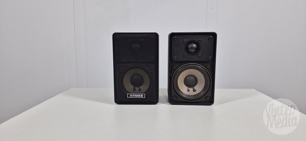 Fisher SME-260 Luidsprekers | Speakers | Aluminium | Compact, Overige merken, Stereo speakers, Refurbished, Ophalen of Verzenden