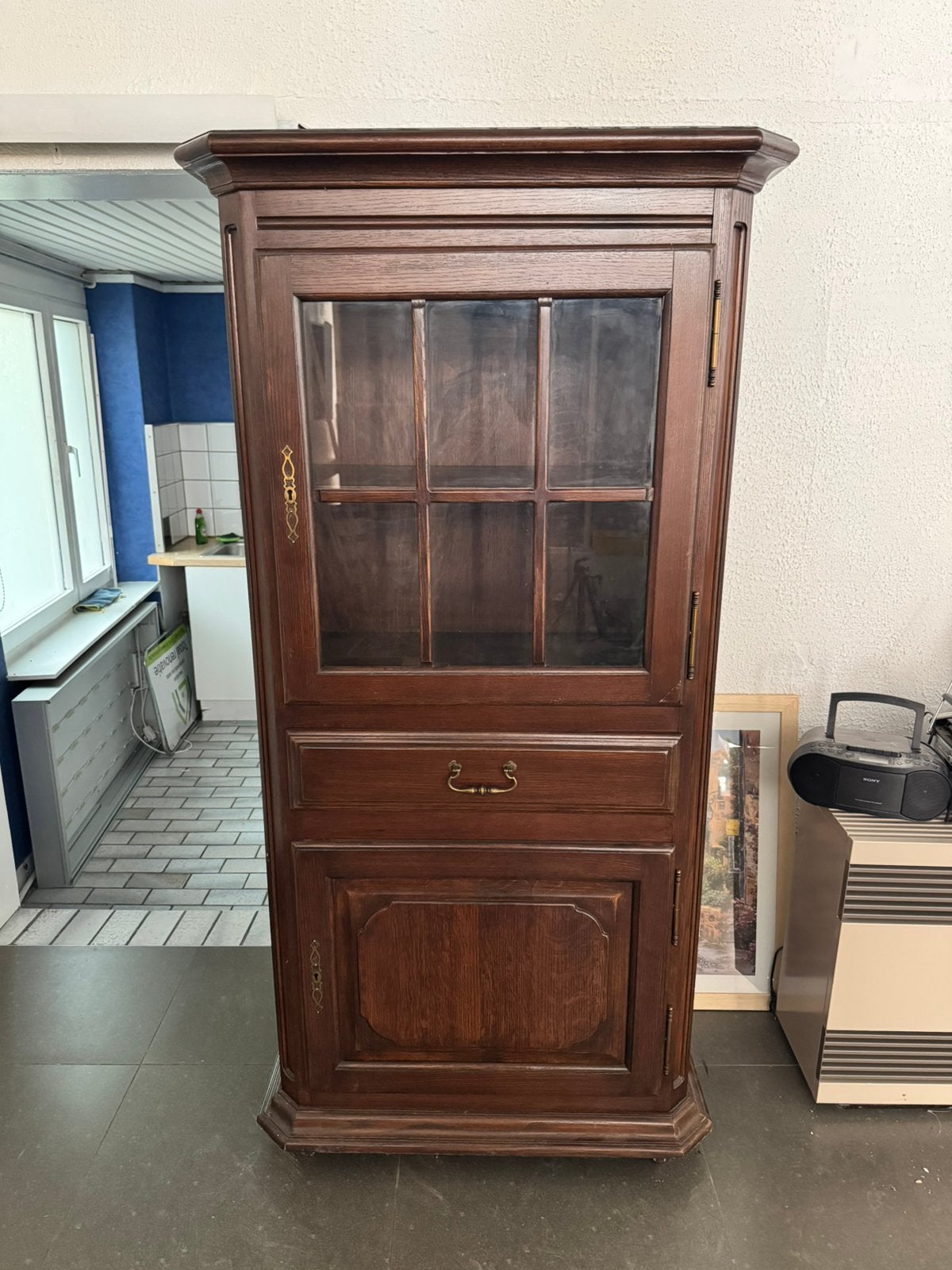 Antieke kast, Huis en Inrichting, Antiek, Gebruikt, Met deur(en), 150 tot 200 cm
