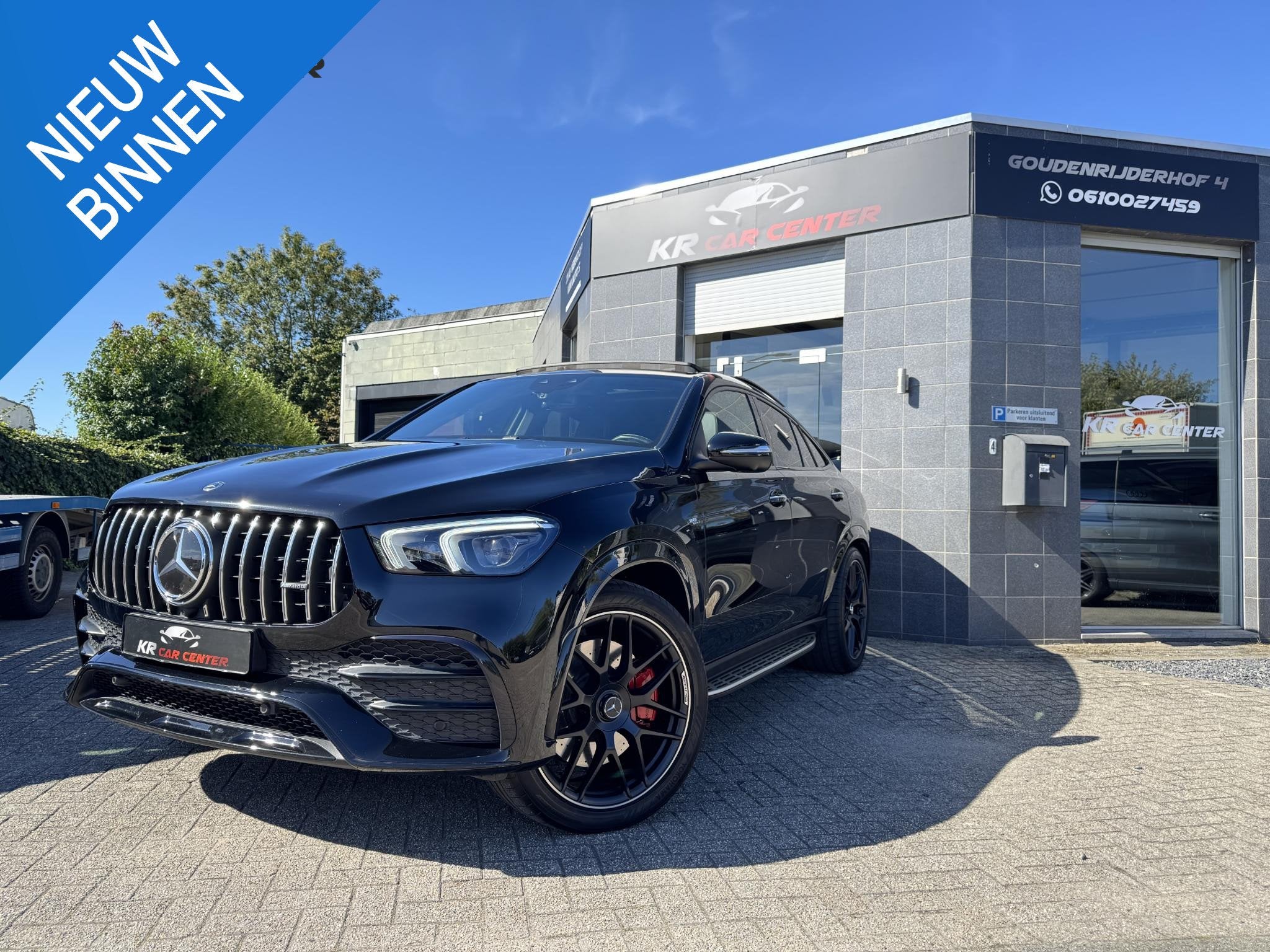 Mercedes-Benz GLE-klasse Coupé AMG 53 4MATIC+ PANO-CARBON-H, Gebruikt, 435 pk, Zwart, SUV of Terreinwagen