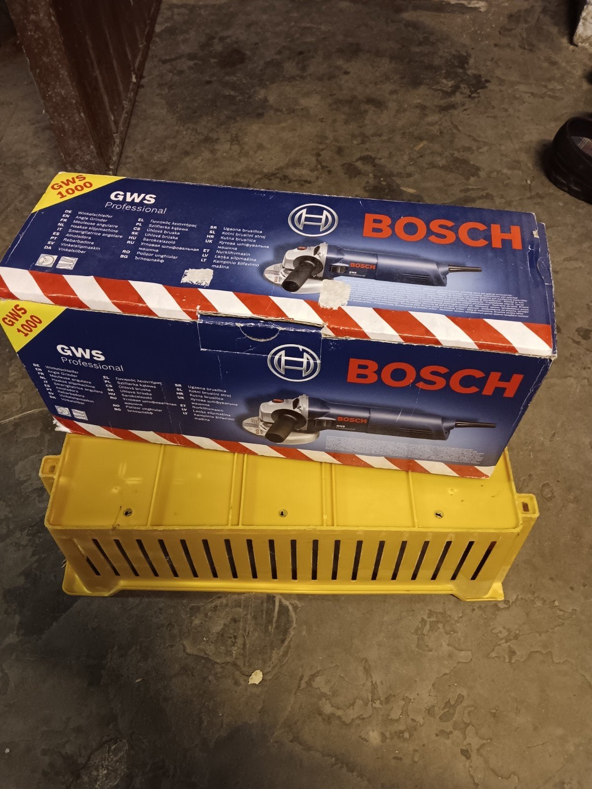 Meule professionnelle Bosch GWS1000 bleue., Bricolage & Construction, Enlèvement, 1000 watts ou plus