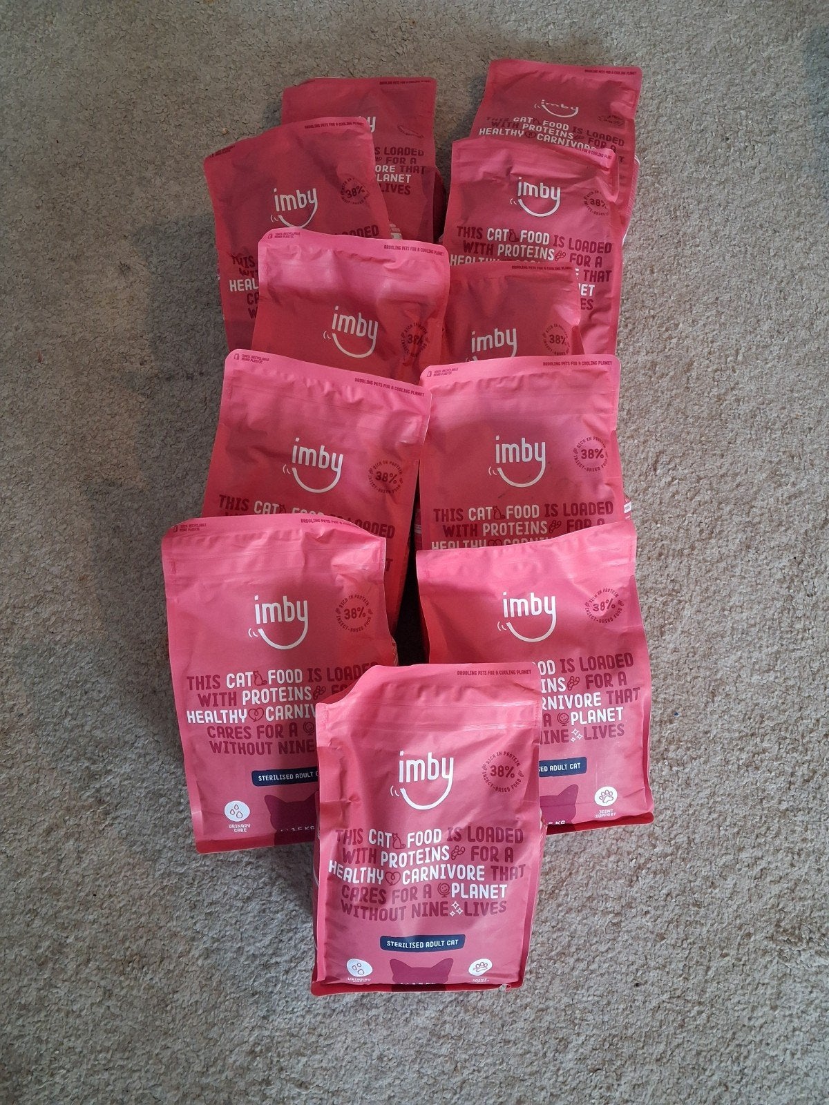 Imby kattenvoeding 11x1.5kg, Ophalen, Kat