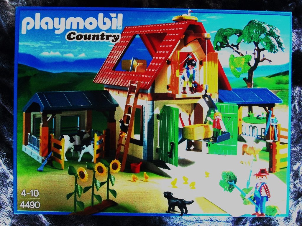Playmobil 4490 Grote boerderij - Nieuw in verzegelde doos, Neuf, Enlèvement ou Envoi, Bâtiment, Kit complet