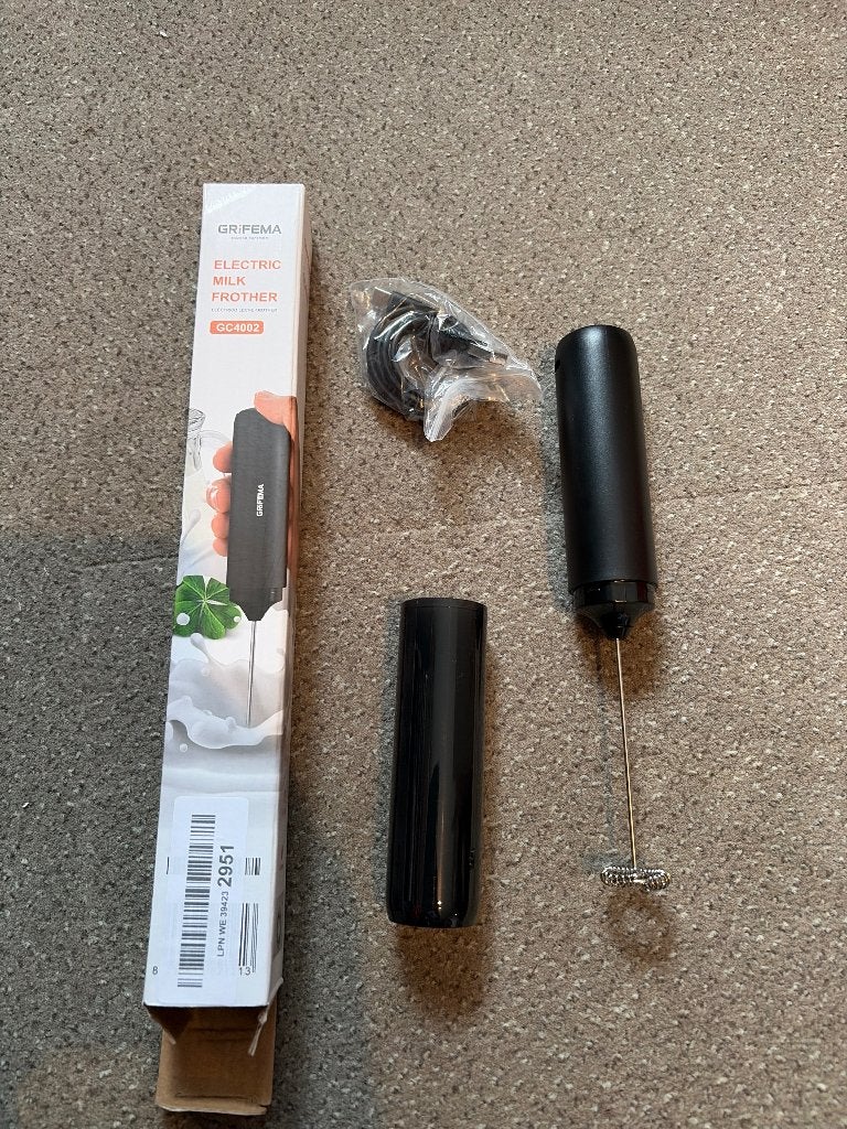 Elektronische melkschuim, Verzamelen, Ophalen