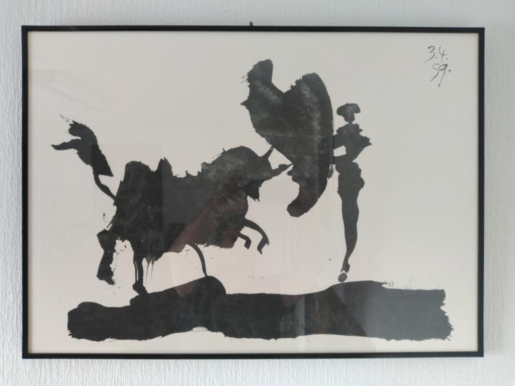 Litho Pablo Picasso, Antiek en Kunst, Kunst | Litho's en Zeefdrukken, Ophalen of Verzenden