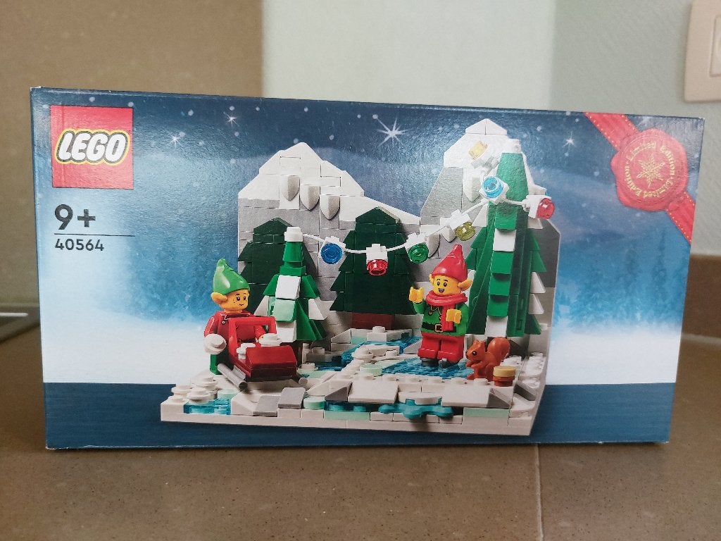 lego Winter Elves Scene (geseald), Neuf, Lego, Ensemble complet, Pièces supplémentaires incluses