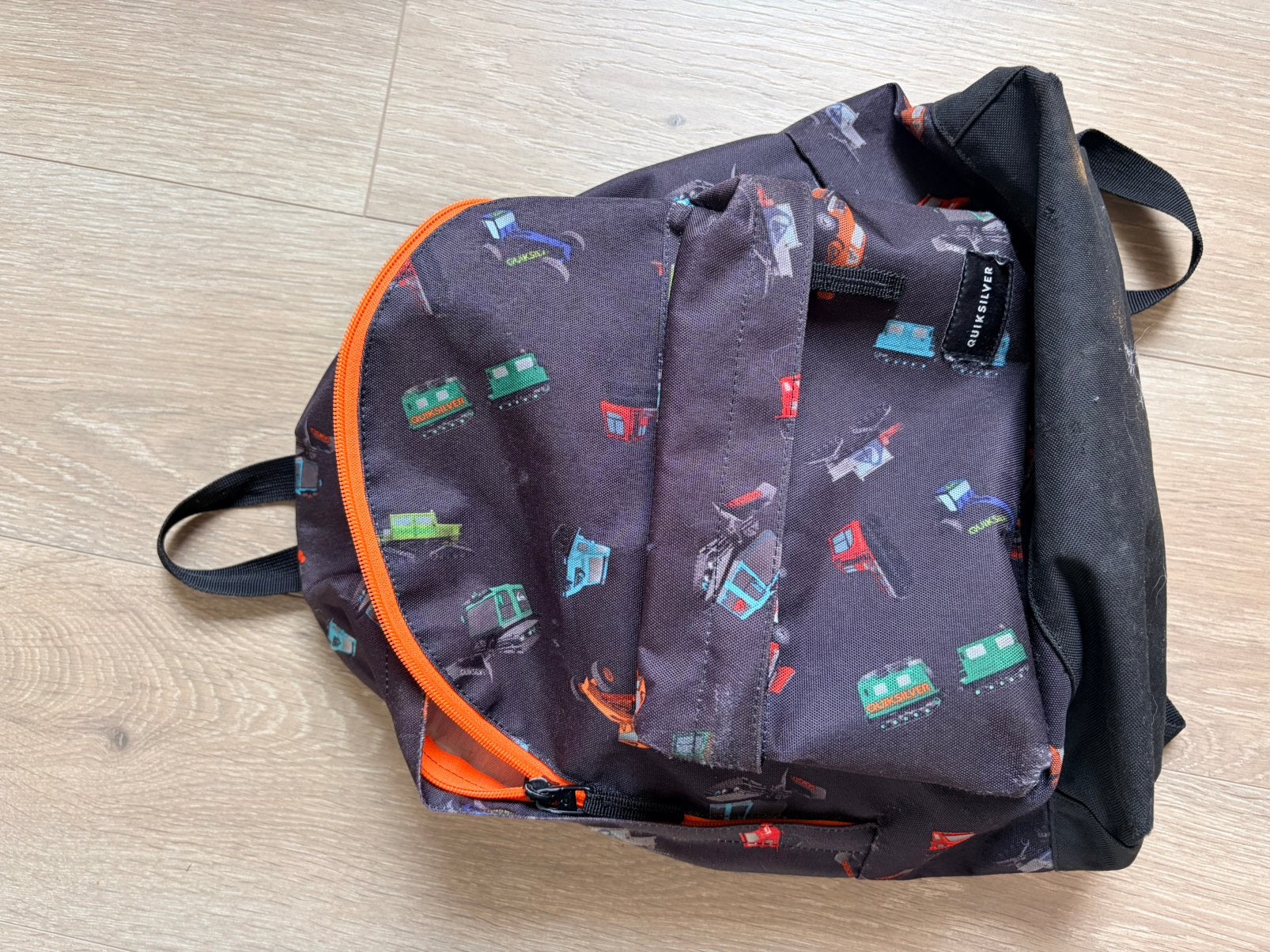 Rugzak donkerblauw, Handtassen en Accessoires, Tassen | Schooltassen, Ophalen, Gebruikt, Rugtas