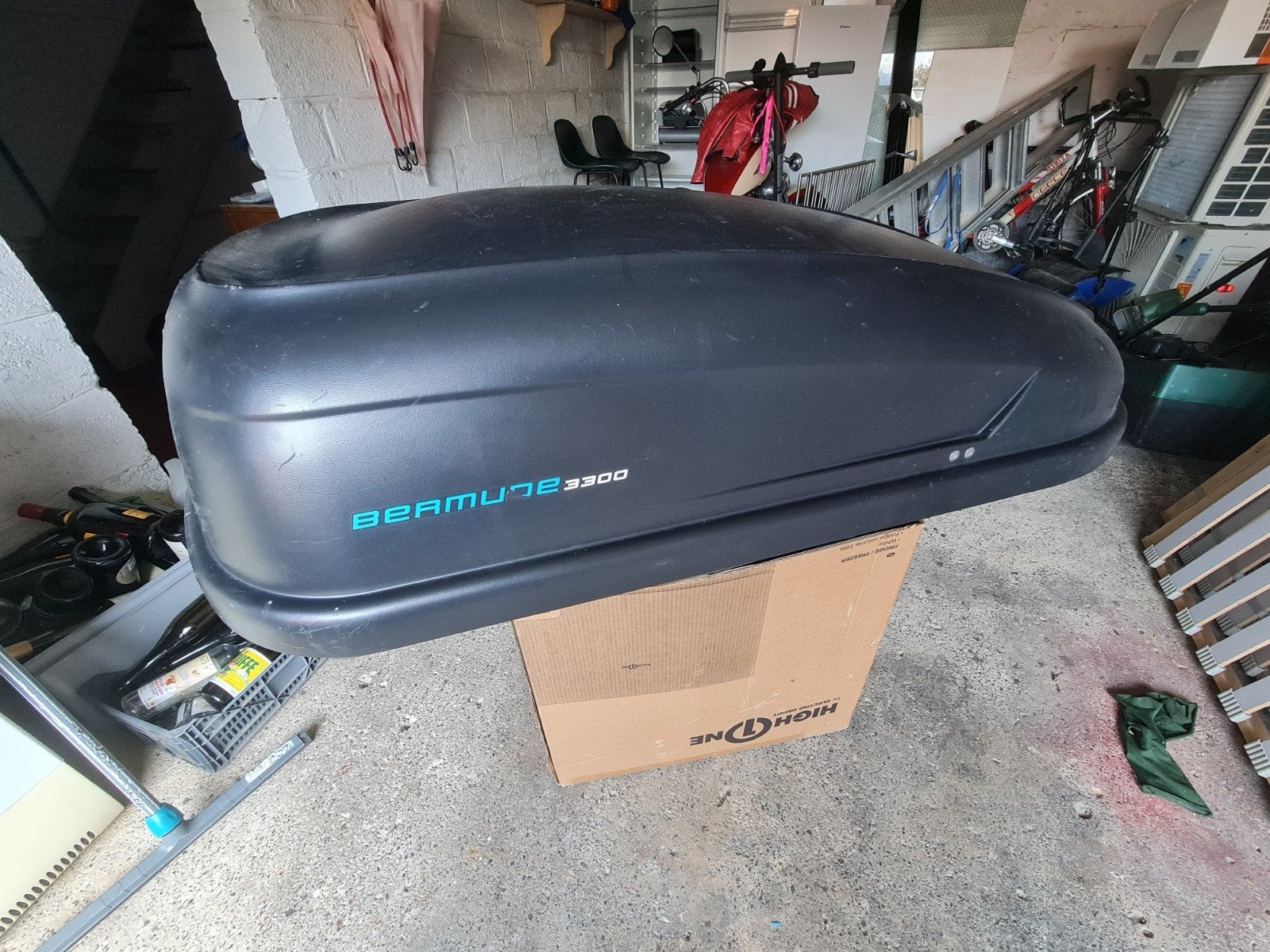 Coffre de toit voiture., Enlèvement, Utilisé