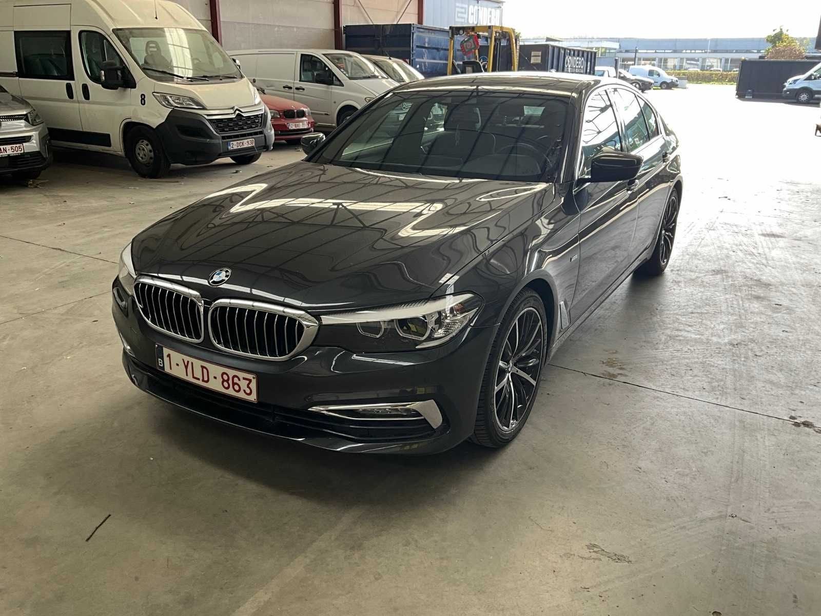2018 BMW 520D, Automaat, Gebruikt, Euro 6, Bedrijf