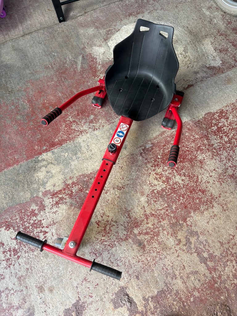 Hooverboard kart zitje, Ophalen, Zo goed als nieuw