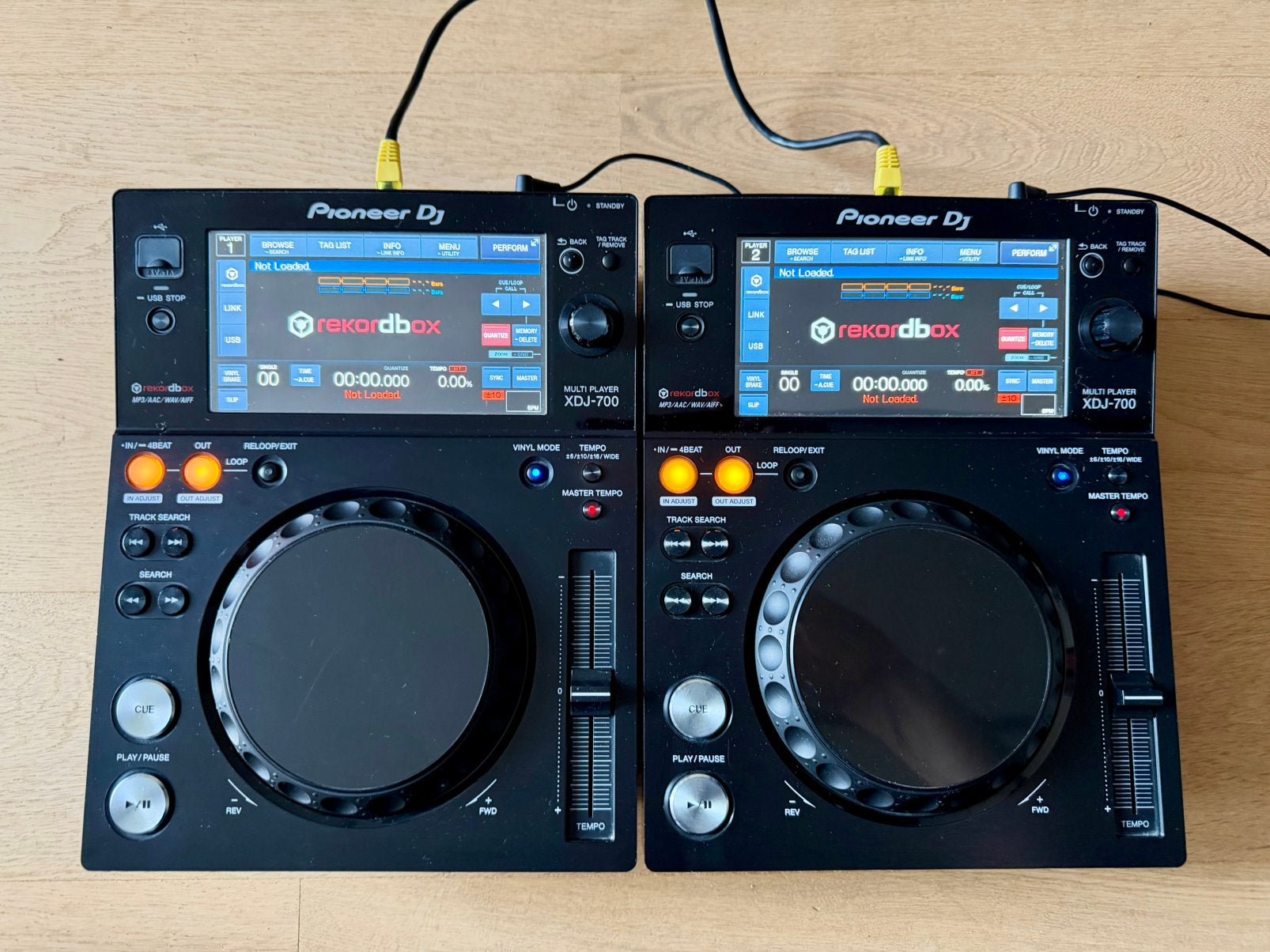 2 x Pioneer DJ XDJ-700, Enlèvement ou Envoi, Utilisé, Pioneer