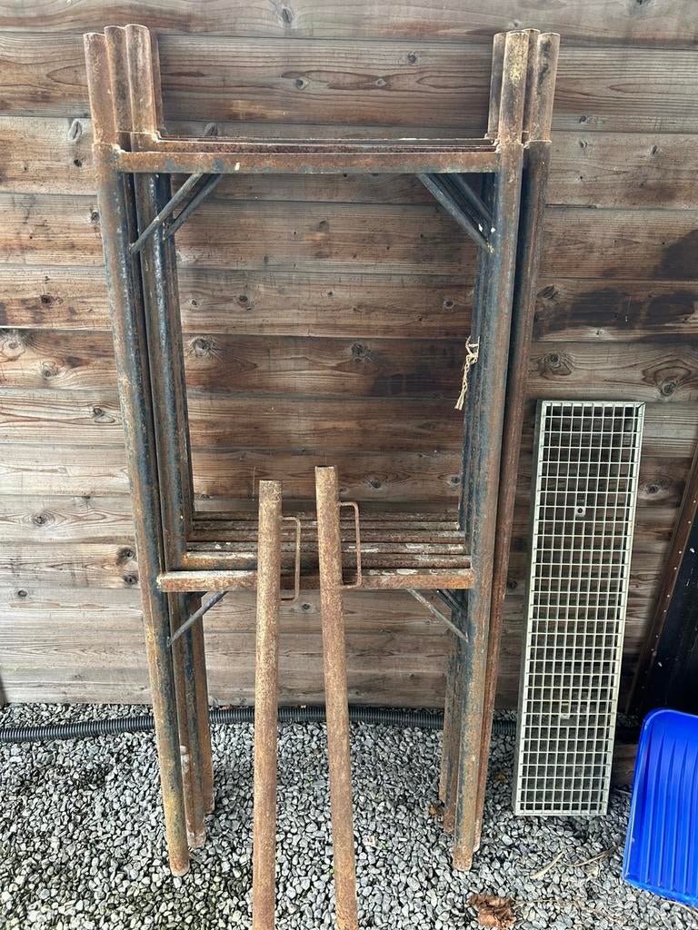 Voeg stelling staal dikwandig in goede staat, Ophalen