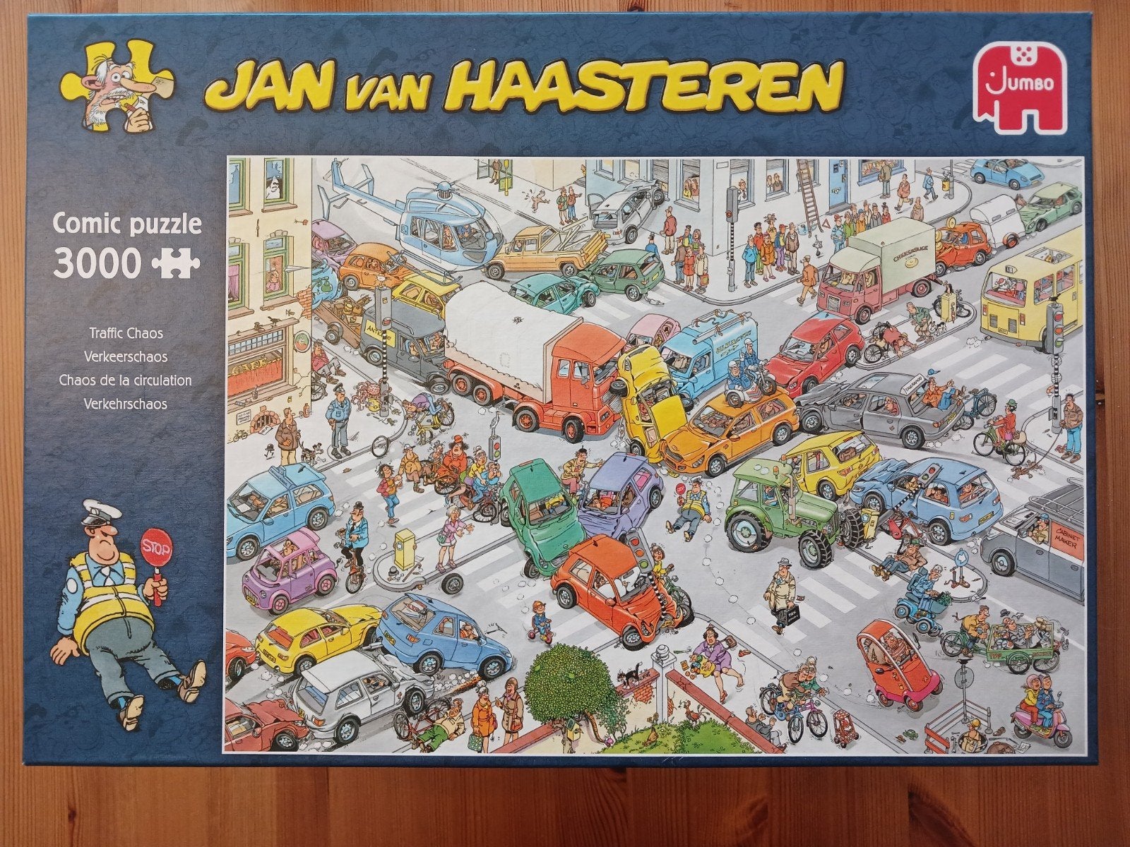 Van Haasteren 'Verkeerschaos' 3000 stukjes, Ophalen
