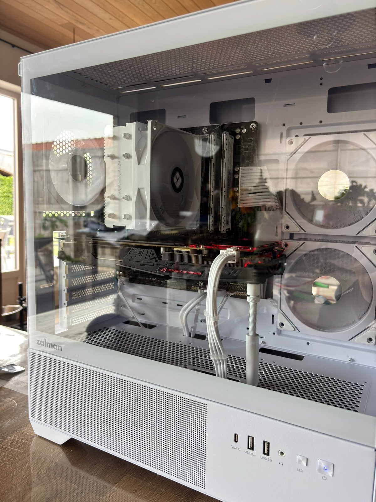 Propere Pc wit voor Gaming/Bureauwerk, Ophalen of Verzenden, Zo goed als nieuw, Gaming, SSD
