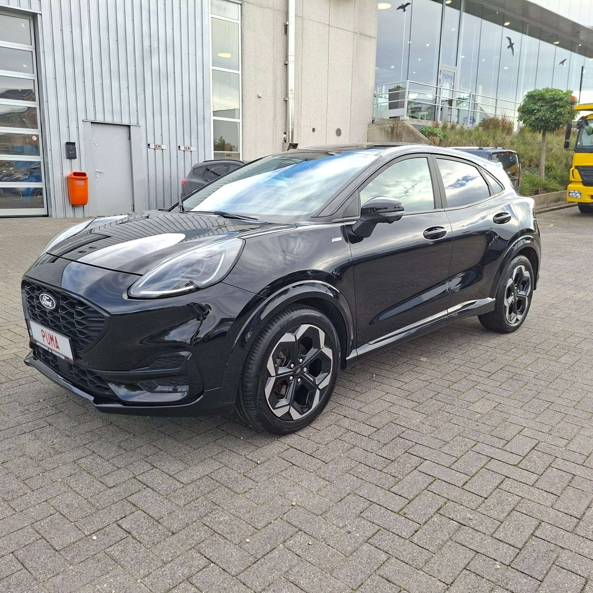 Ford Puma ST - Line X MHEv 1.0 EcoBoost / 360° Camera, Auto's, Zwart, Bedrijf, Hybride Elektrisch/Benzine, SUV of Terreinwagen