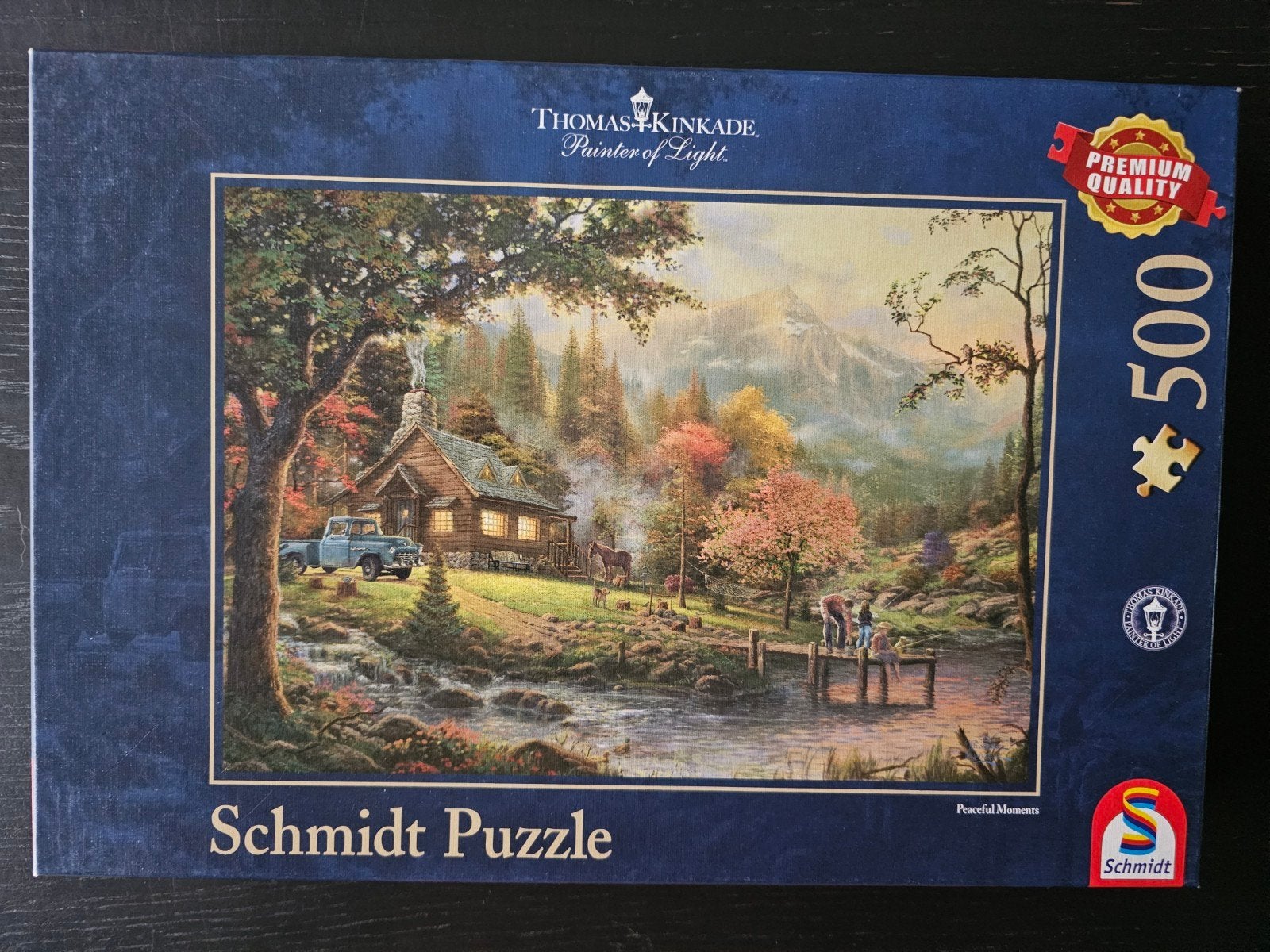 Puzzel Schmidt 500 stukjes Thomas Kinkade, volledig., Ophalen of Verzenden