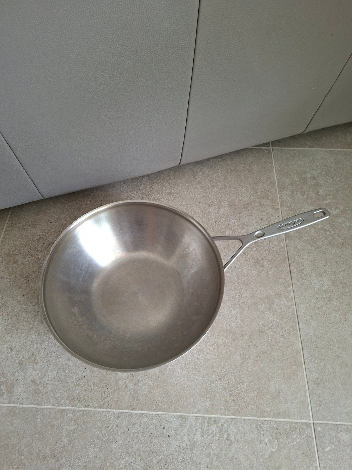 Wokpan Demeyere, Ophalen, Inox, Demeyere, Zo goed als nieuw