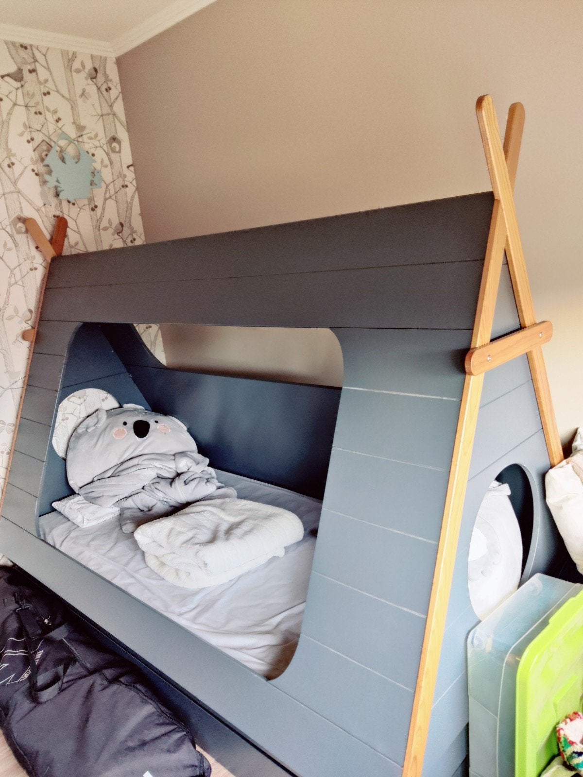 Tipi bed voor kind, Enlèvement, Matelas