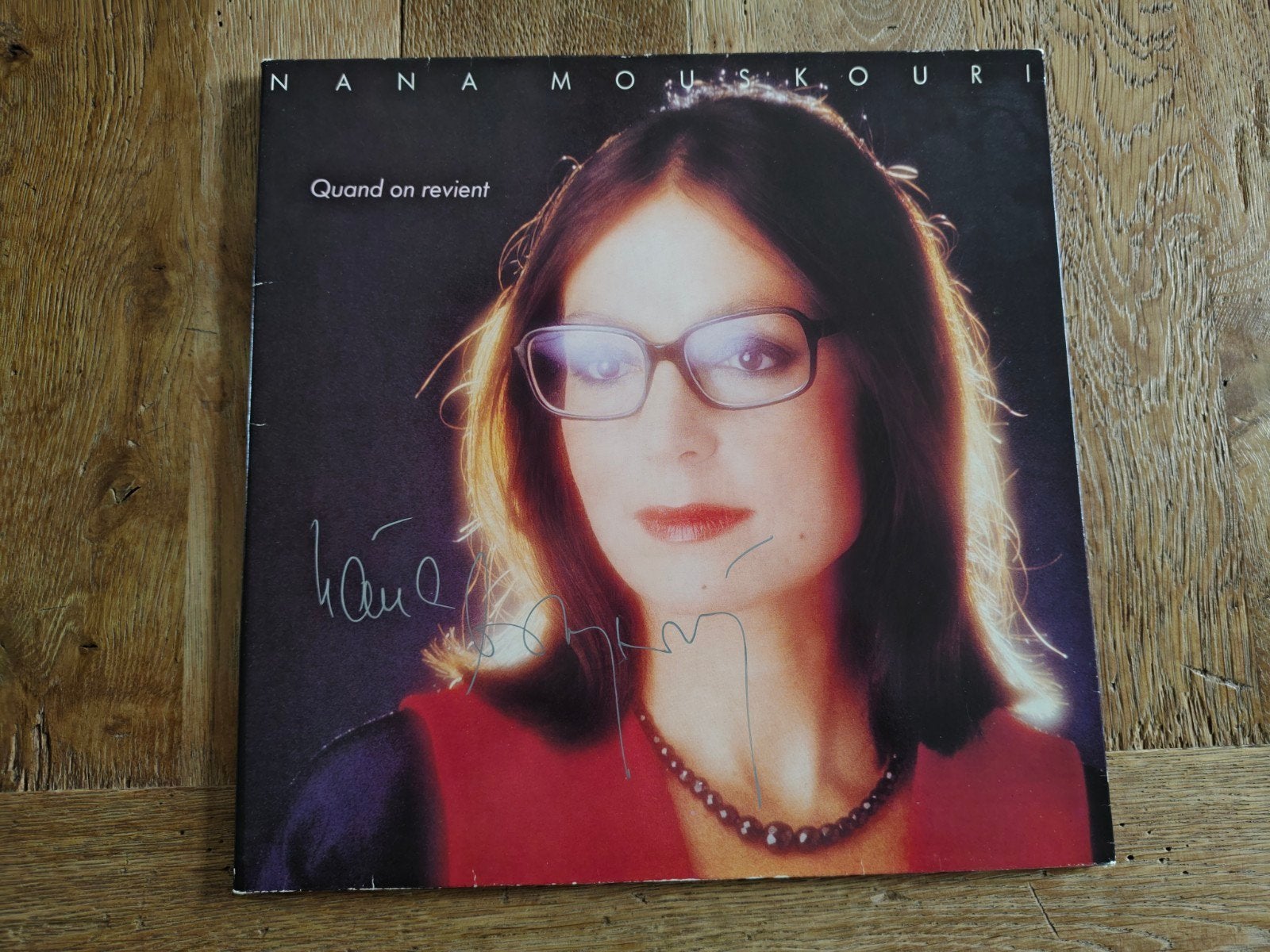lp Nana Mouskouri gesigneerd, Signé, Enlèvement ou Envoi, LP