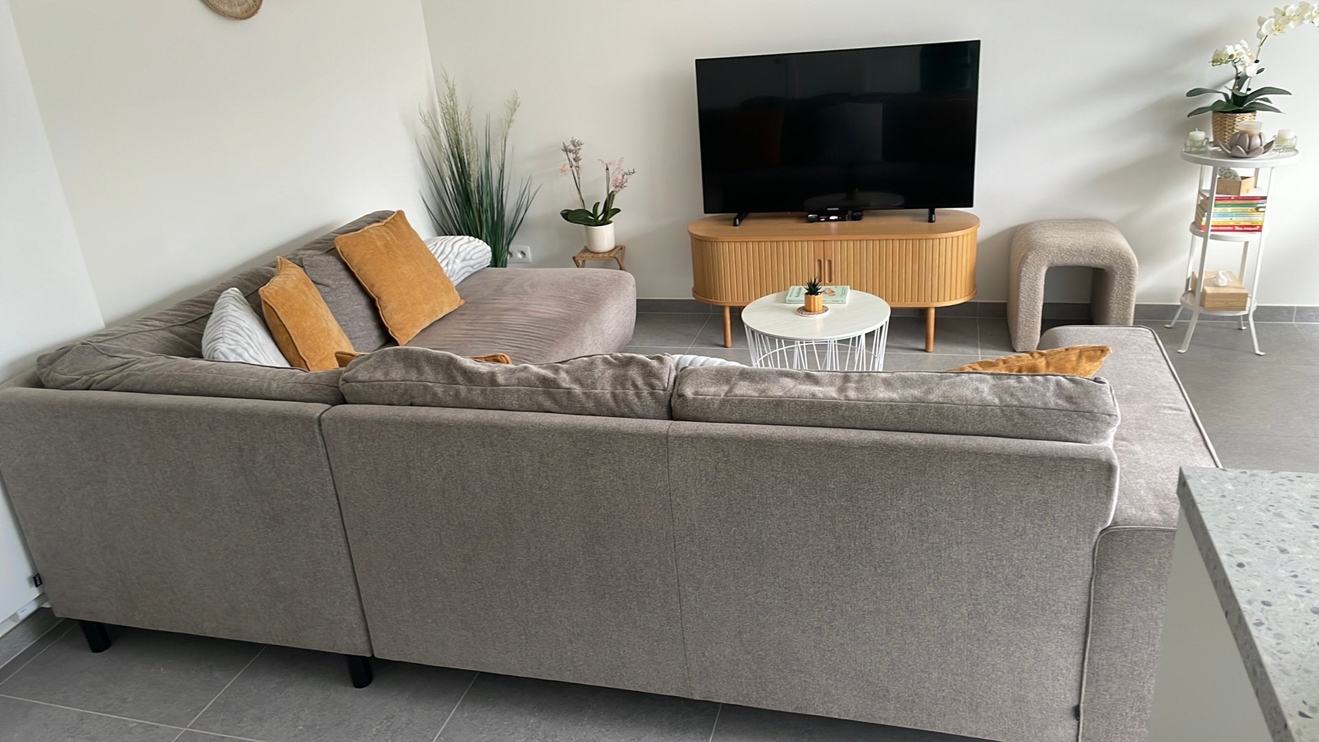 Hoekzetel, Huis en Inrichting, Zetels | Zetels, Ophalen, 250 tot 300 cm, Hoekbank, 75 tot 100 cm