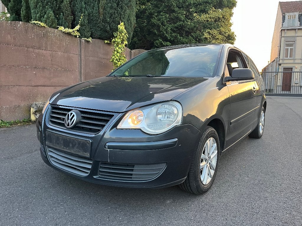 VW Polo 1.2 United/AIRCO/prete a immatriculer, Autos, Achat, Entreprise, Verrouillage central, Noir