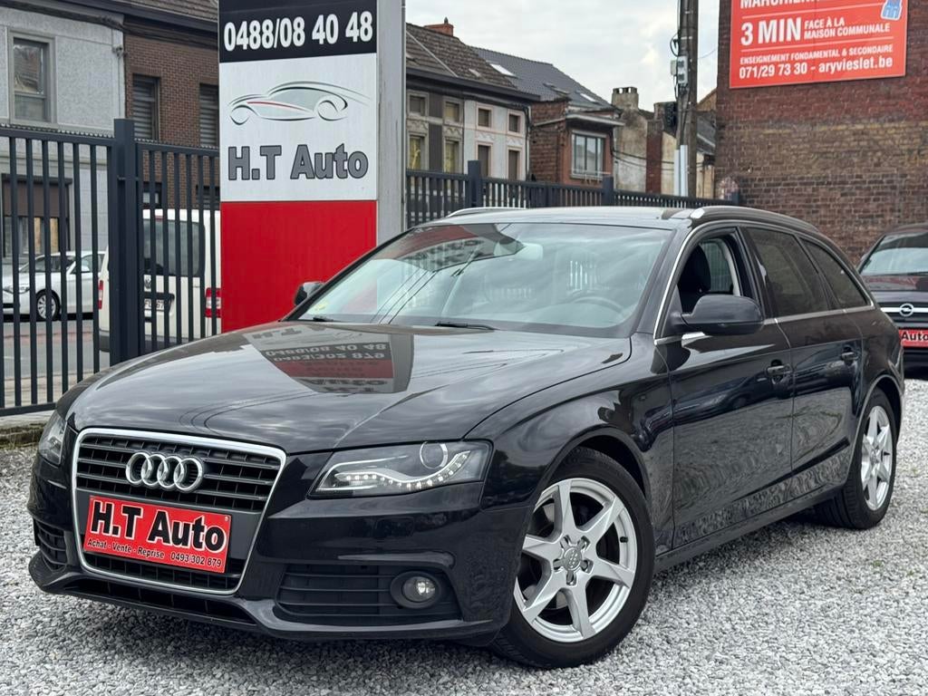 Audi A4 Avant 1.8 TFSI/Xenon/GPS/Euro5/wielen!!, Auto's, Audi, Voorwielaandrijving, Euro 5, Stof, Zwart