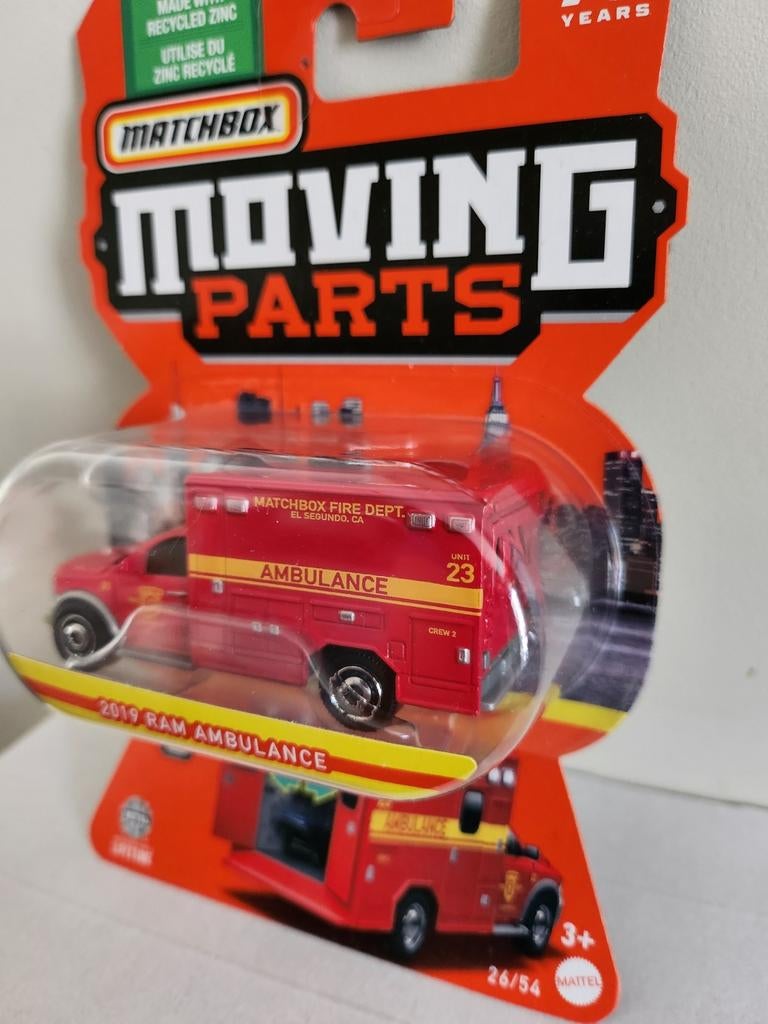 Matchbox 2019 RAM Ambulance (2023), Ophalen of Verzenden