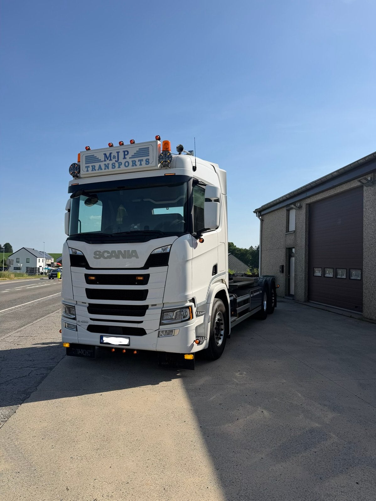 Scania R450 ampiroll avec chariot Mol, Autos, Achat, Euro 6, Scania, Entretenue par le concessionnaire