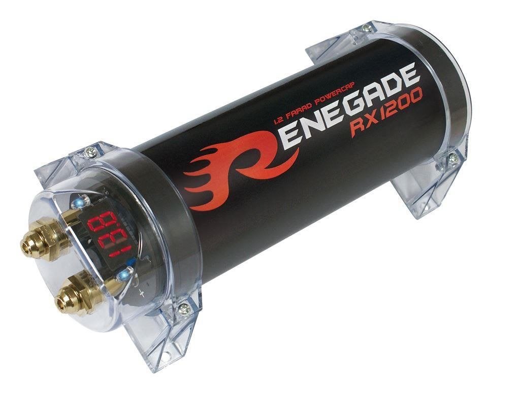 Renegade RX1200 Audio Condensator 1.2 Farad – Gloednieuw!, Enlèvement ou Envoi, Neuf