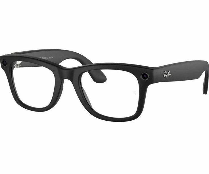 ✅ Ray-Ban Meta Wayfarer Gen 2  Matte Black Clear ✅, Bijoux, Sacs & Beauté, Lunettes de Soleil & Lunettes | Hommes, Enlèvement