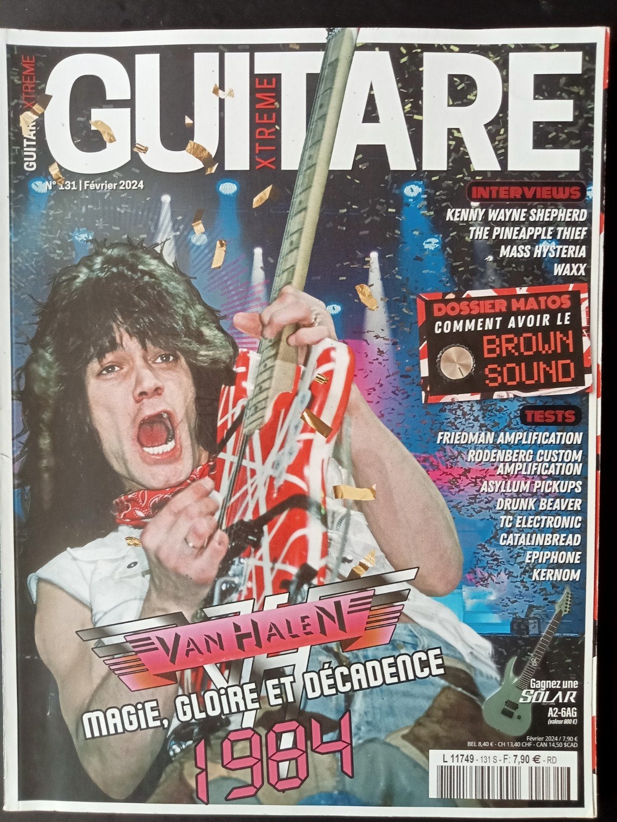 Van Halen, magazine French 2024, Enlèvement ou Envoi