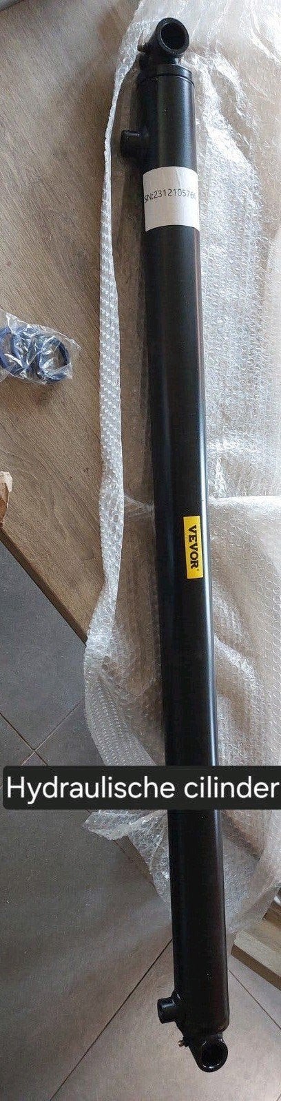 Dubbelwerkende hydraulische cilinder 200 bar, Ophalen