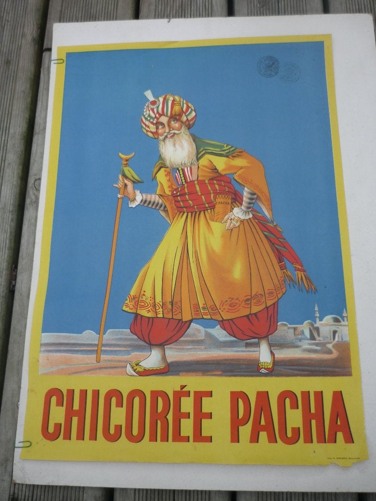Affiche originale - Chicorée Pacha, Enlèvement ou Envoi