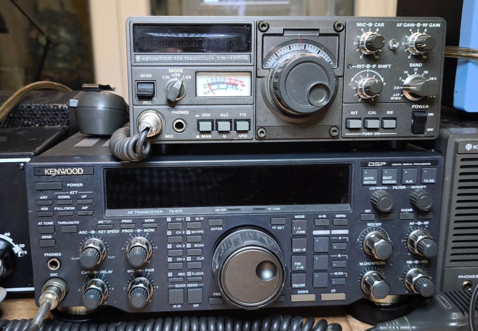 Kenwood TS870s full opties met ATU., Telecommunicatie, Ophalen