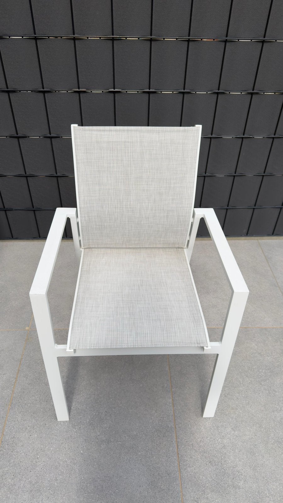 tuinstoelen, Tuin en Terras, Ophalen, Zo goed als nieuw, Aluminium, Stapelbaar